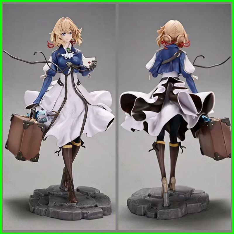 GC Violet Evergarden Action Figure กระเป๋าเดินทางมือถือตุ๊กตาของเล่นเด็กตกแต่งบ้านรถเครื่องประดับคอล