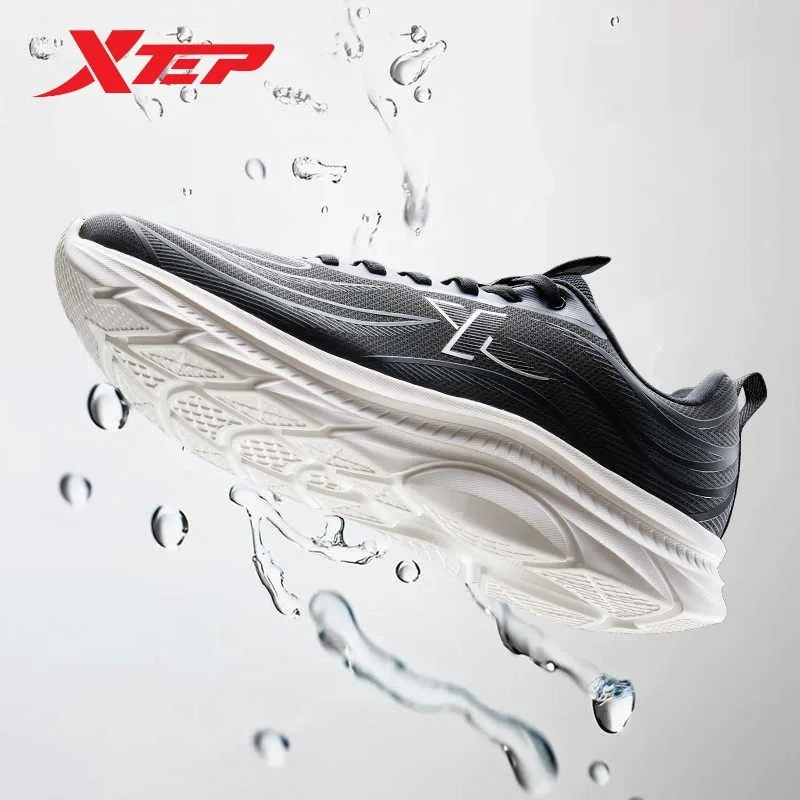 XTEP QINGYUE FW รองเท้าผู้ชาย รองเท้ากีฬา กันน้ำ ลดแรงกระแทก เด้งกลับ กันลื่น ทนทาน — صورة 2