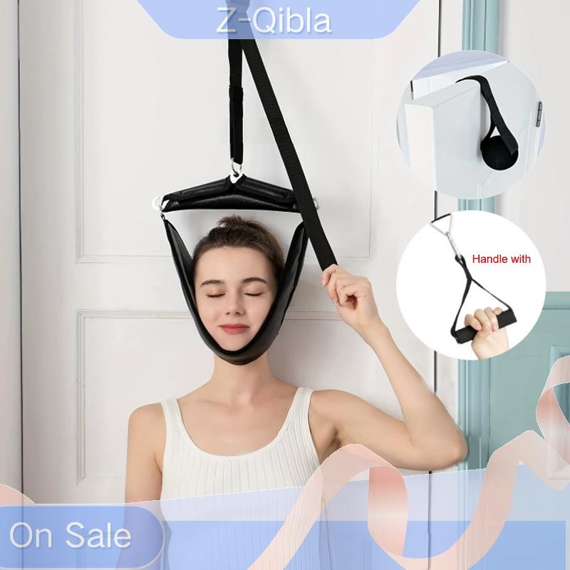 [Z-Qibla-t] สายคล้องคอแบบพกพาคอเปลเข็มขัดประตูแขวนอุปกรณ์ฉุดปากมดลูกเครื่องมือไคโรแพรคติกบรรเทาอาการ
