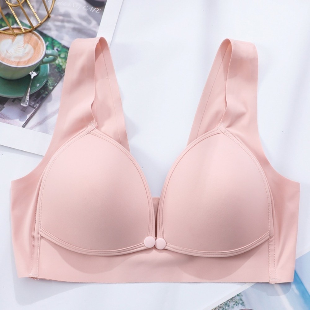 เสื้อผ้าผู้หญิง ชุดชั้นในให้นมบุตร 123 สีชมพู gt 36 80BC ผ่านถ้วย Shop california223 th ✨sulphur289.