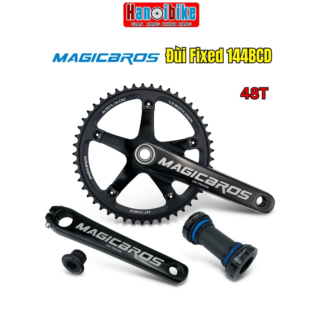 เพลาข้อเหวี่ยง 1 ขั้นตอน Magicbros พร้อม BB 144BCD รหัส MG0008