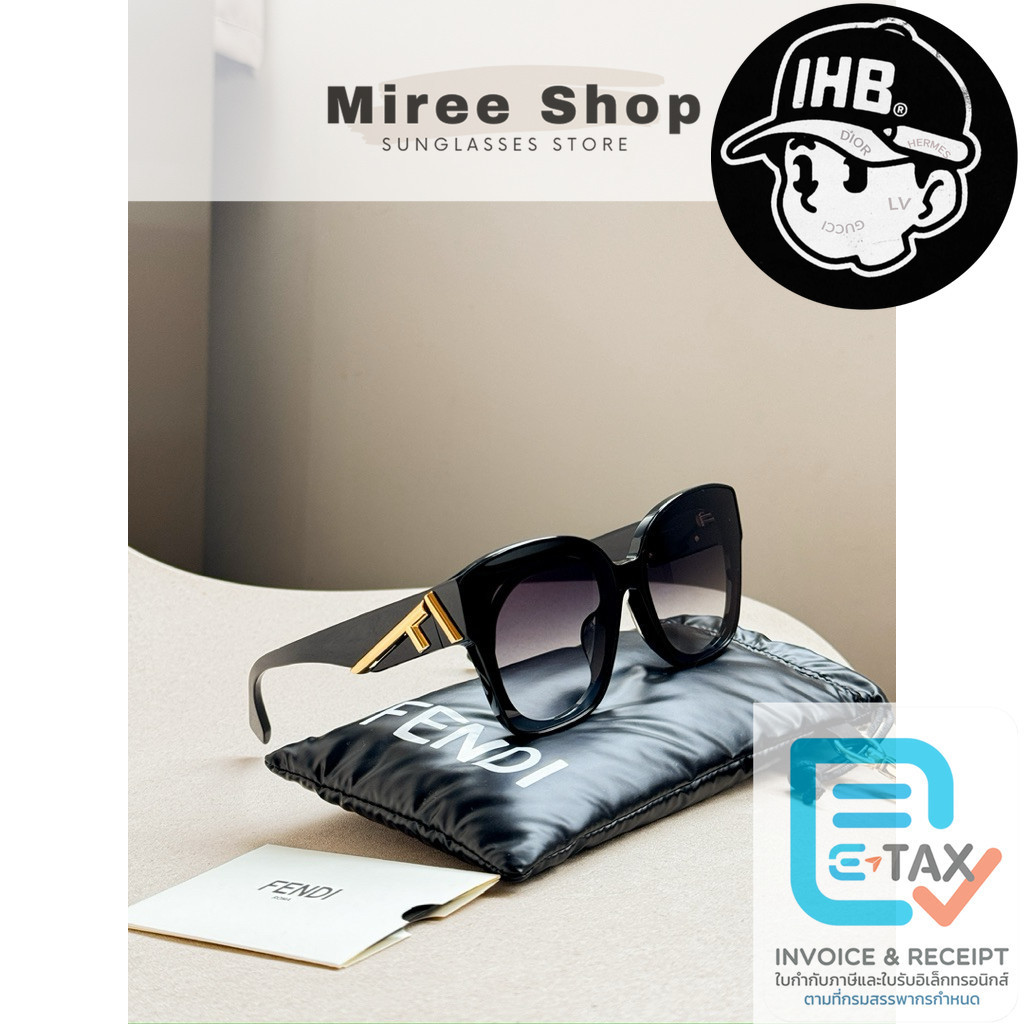 Fendi First Oversized Sunglasses FE40098F