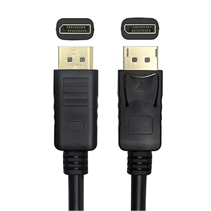 DP ถึง DP ถึง DP HD Cable Displayport Cable สายคอมพิวเตอร์ชายกับชาย DP ถึง DP1080P HD Cable