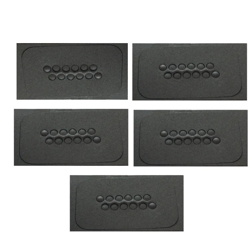 5 ชิ้น/ล็อต Walkie Talkie ด้านข้าง Escutcheon สติกเกอร์กาวสําหรับ Motorola XPR6550 XiR P8268 P8260 P