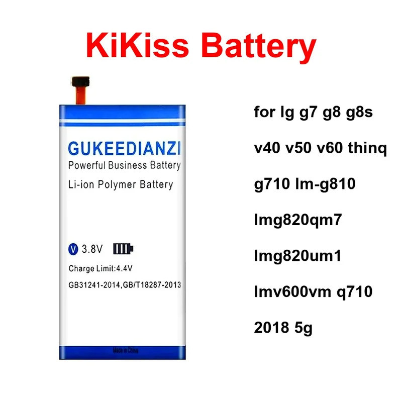 BL-T42 BL-T46 BL-T39 แบตเตอรี่สําหรับ LG G7 G8 G8s V40 V50 V60 Thinq G710 LM-G810 Lmg820qm7 Lmg820um