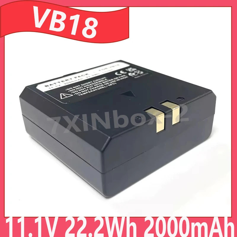 VB18 11.1V 22.2Wh 2000mAh แบตเตอรี่ Li-Ion สําหรับ Godox V860II-C V860II-S V860II-N V850II แฟลช