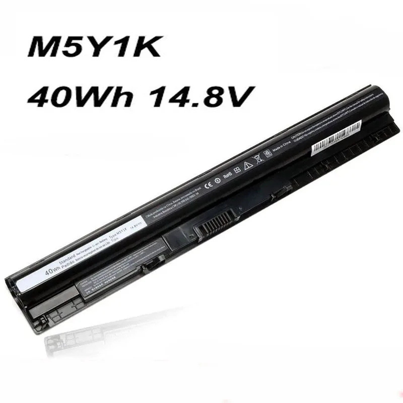 M5Y1K K185W WKRJ2 GXVJ3 HD4J0 40Wh 14.8V แบตเตอรี่แล็ปท็อปสําหรับ Dell 3451 3551 3458 3558 5451 5455