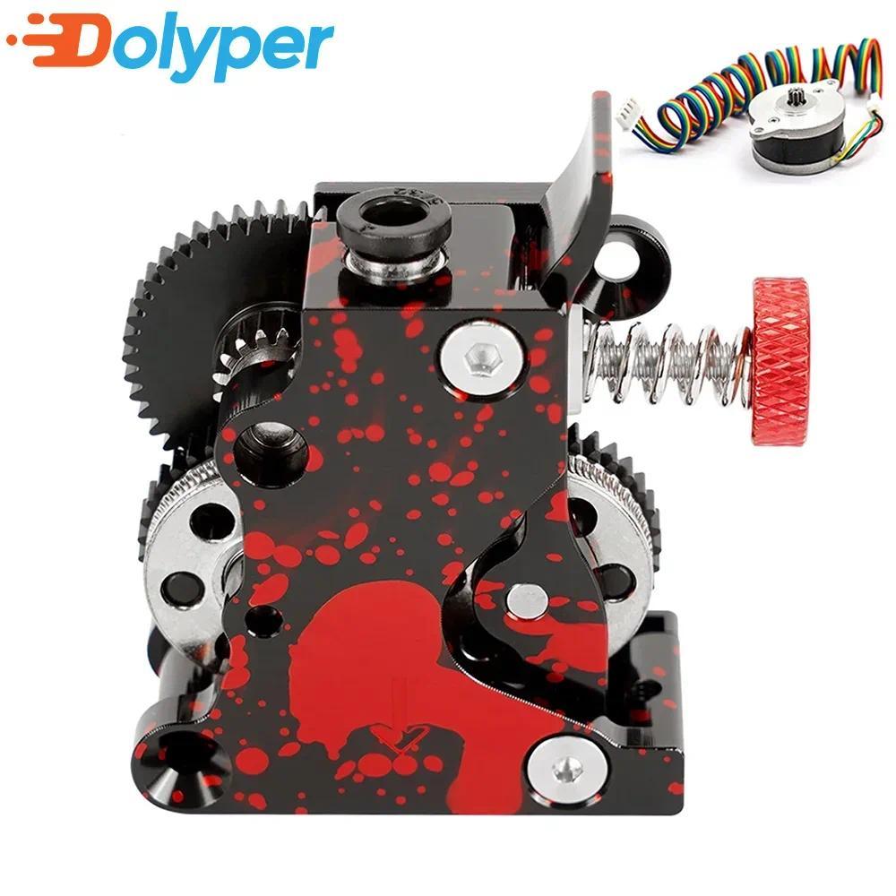 HGX LITE 2.0 Dual Gear Extruder Hard Steel Reduction Gear มอเตอร์ความเร็วสูงสําหรับ Ender 3V2/PRO CR
