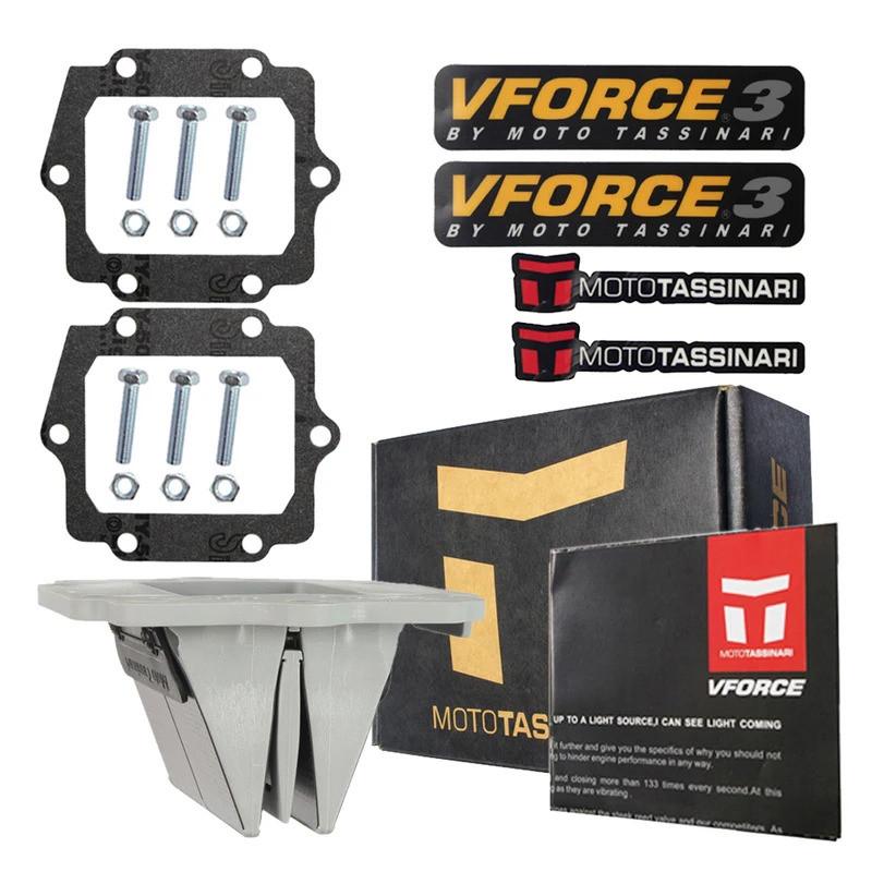 FW V-Force 3 Reed Valve สําหรับ KX125 1982-1992 KMX125 1999 2000 2001 KX500 1983 1984 KX 125 500 KMX