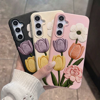 เคสหนังมือถือสำหรับ For Samsung A17 A07 A57 A37 A27 A55 5G A06 A15 A54 A05S A26 A36 S26 S24 S25 Ultra S23 FE เคส