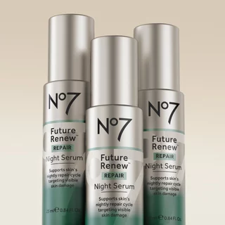 No7 Future Renew Repair Night Serum 25 ML. นัมเบอร์เซเว่น ฟิวเจอร์ รีนิว รีแพร์ ไนท์ เซรั่ม 25 มล.