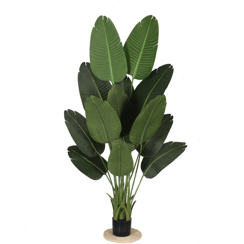 จําลองสีเขียวห้องนั่งเล่นตกแต่ง Nordic Green Plant Disassembly Model Traveler Banana ตกแต่งภายในจําล