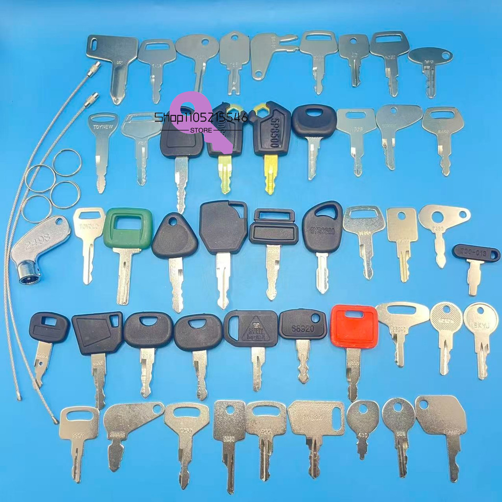 48pcs Excavator ก่อสร้างเครื่องจักรจุดระเบิดเปลี่ยนชุดกุญแจสําหรับ 459A D250 1466 455 88353 430 2495