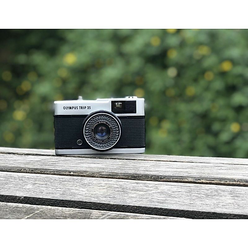 ฝาปิดเลนส์ ฝาปิดกล้องฟิล์มOlympus Trip35