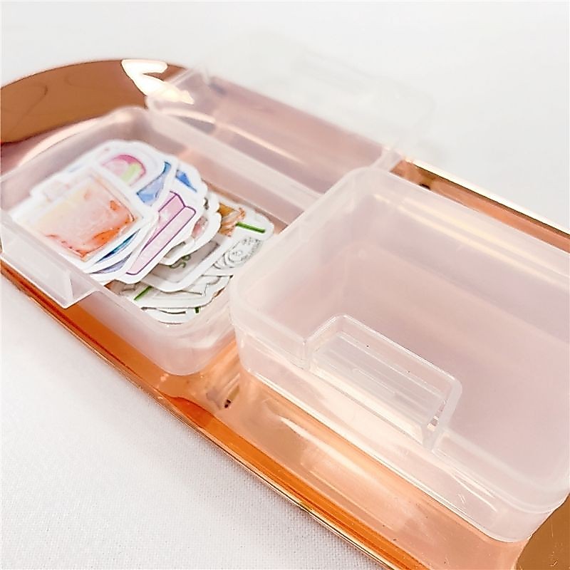 กล่องเก็บสติ๊กเกอร์ขนาดเล็กน่ารัก กล่องเก็บของ Sticker Box