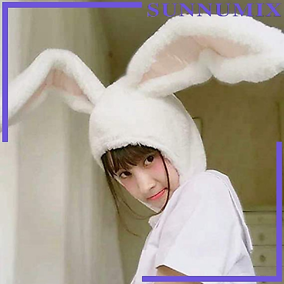 [ซันนิมิกซ์] หมวกสาวน่ารักหูกระต่ายหมวกหมวกหัวอุ่นหัวสวม