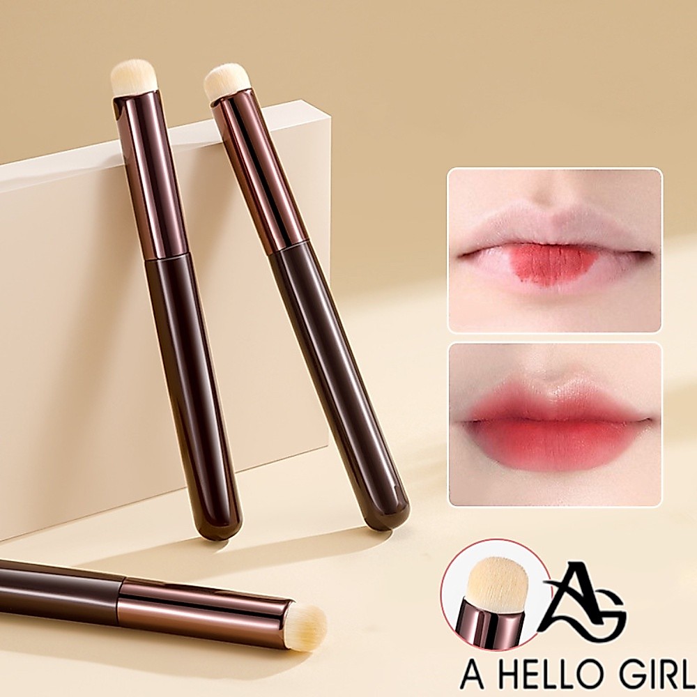 A HELLO GIRL แปรงคอนซีลเลอร์ ลิปสติก ขนาดเล็ก อเนกประสงค์ สไตล์เกาหลี สําหรับผู้หญิง