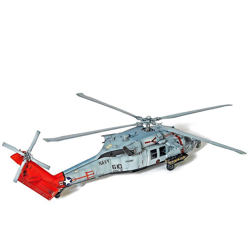 3G รุ่น Edmei ประกอบเครื่องบิน 12120 อเมริกัน USN MH-60S Seahawk เฮลิคอปเตอร์ 1/35 รุ่น