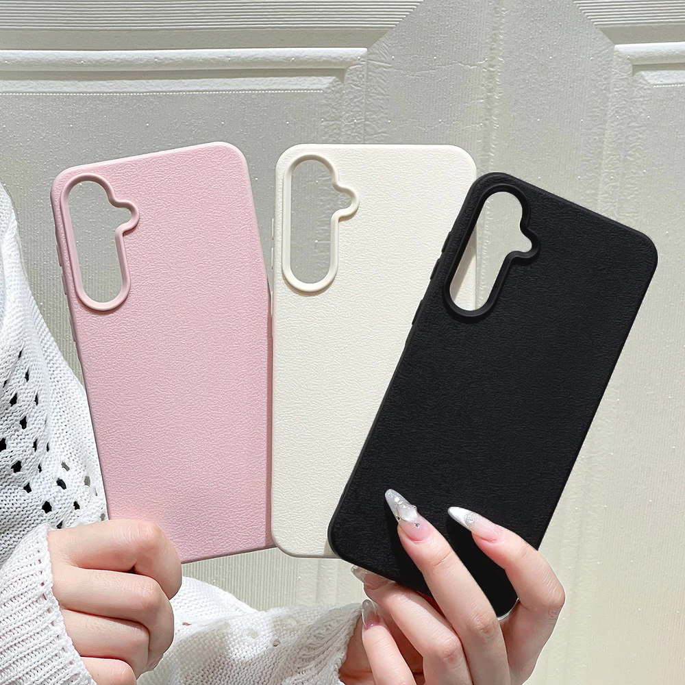 Leather Soft เคส For Samsung S26 Ultra A56 5G A57 A07 A06 A37 A55 S25 S24 A05s A17 A16 A15 A54 A53 A36 A35 A34 A27 A26