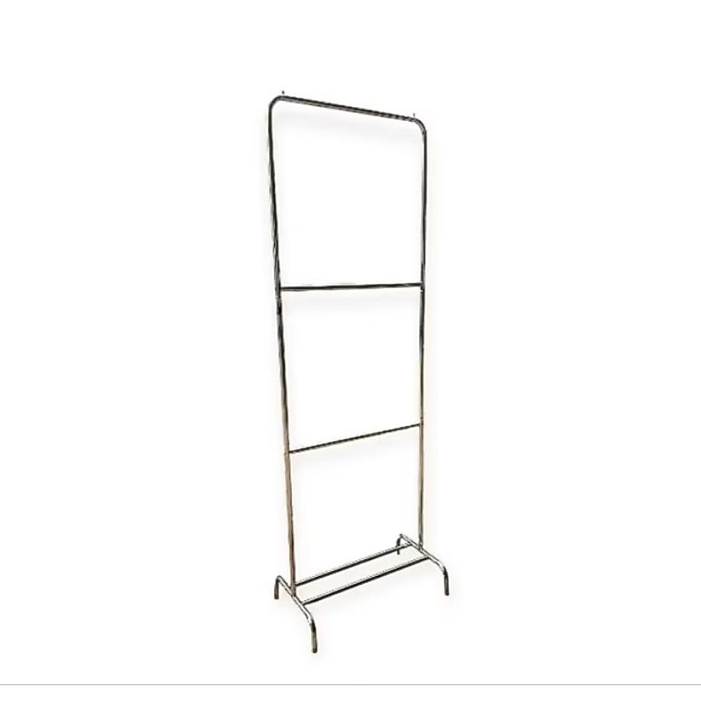 ราวน็อคดาวน์อเนกประสงค์ - ราวเก็บไม้แขวน 2 ชั้น/3ชั้น ราวสแตนเลส กว้าง 60 cm. (Made to order 7-10 วัน)