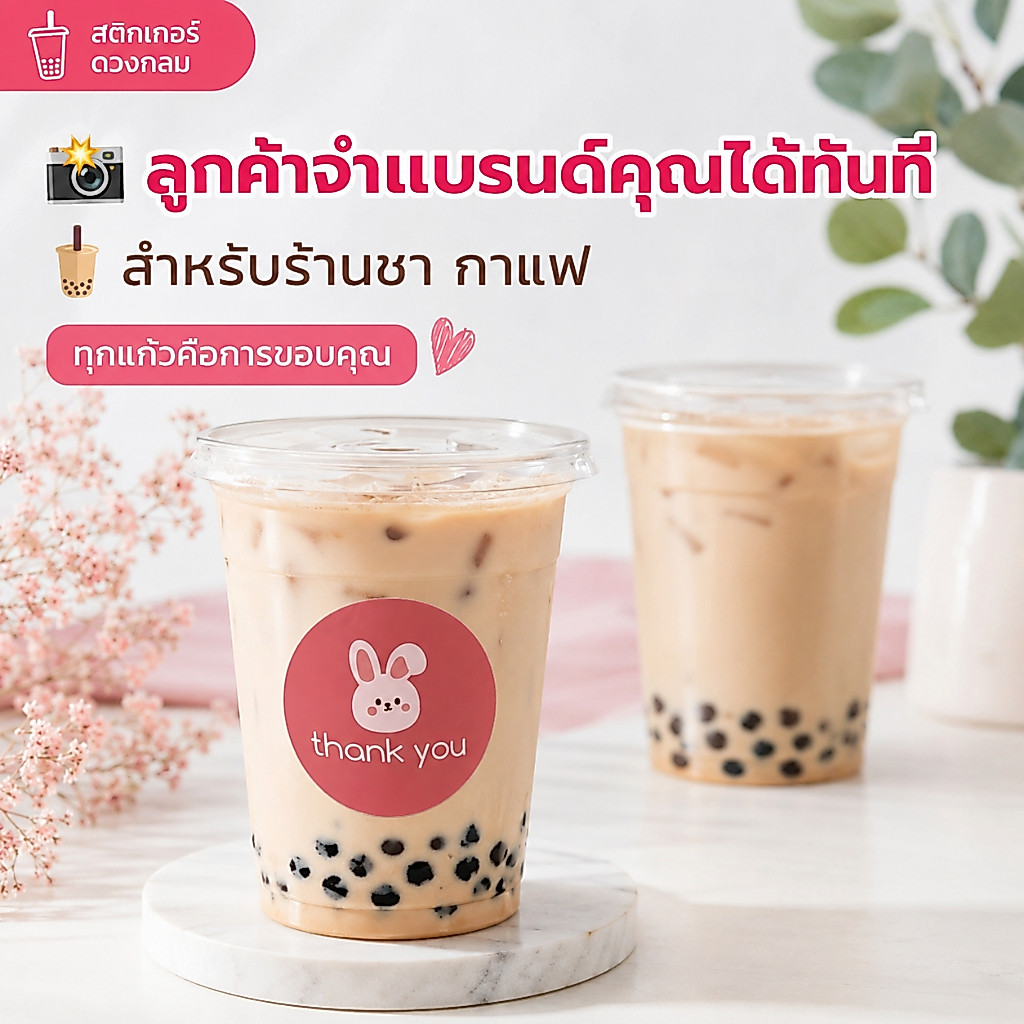 สติ๊กเกอร์ สติ๊กเกอร์ การ์ตูนน่ารัก 500 ชิ้น/ม้วนสําหรับตกแต่งสแครบบุ้คสติ๊กเกอร์ขอบคุณ สติ๊กเกอร์