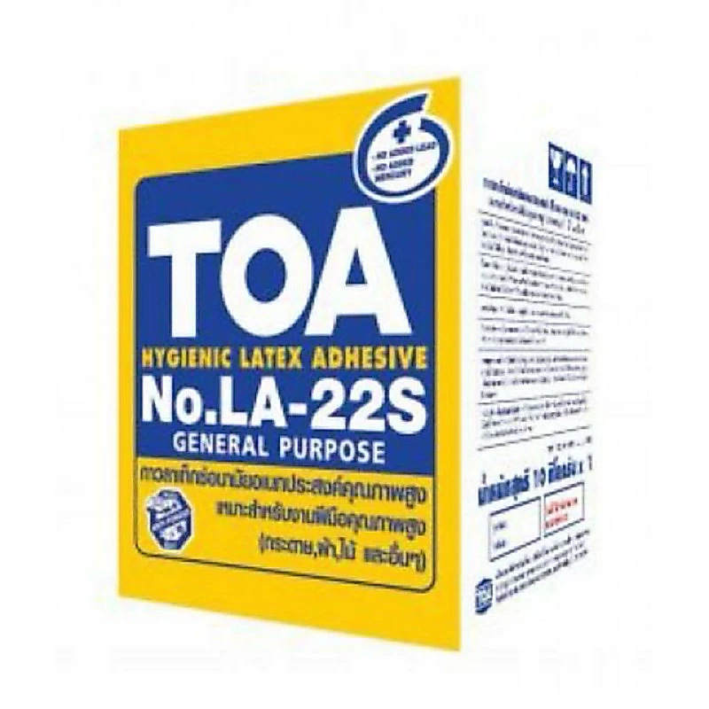 กาวลาเท็กซ์ กาว TOA 10 kg อเนกประสงค์ 22S 10 กก.