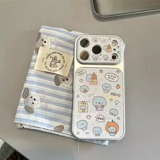 เคสมือถือแฟชั่นมินิมอล รุ่นใหม่ ลายการ์ตูนยอดนิยม สำหรับ iPhone 17 16 15 14 13 12 11 Series