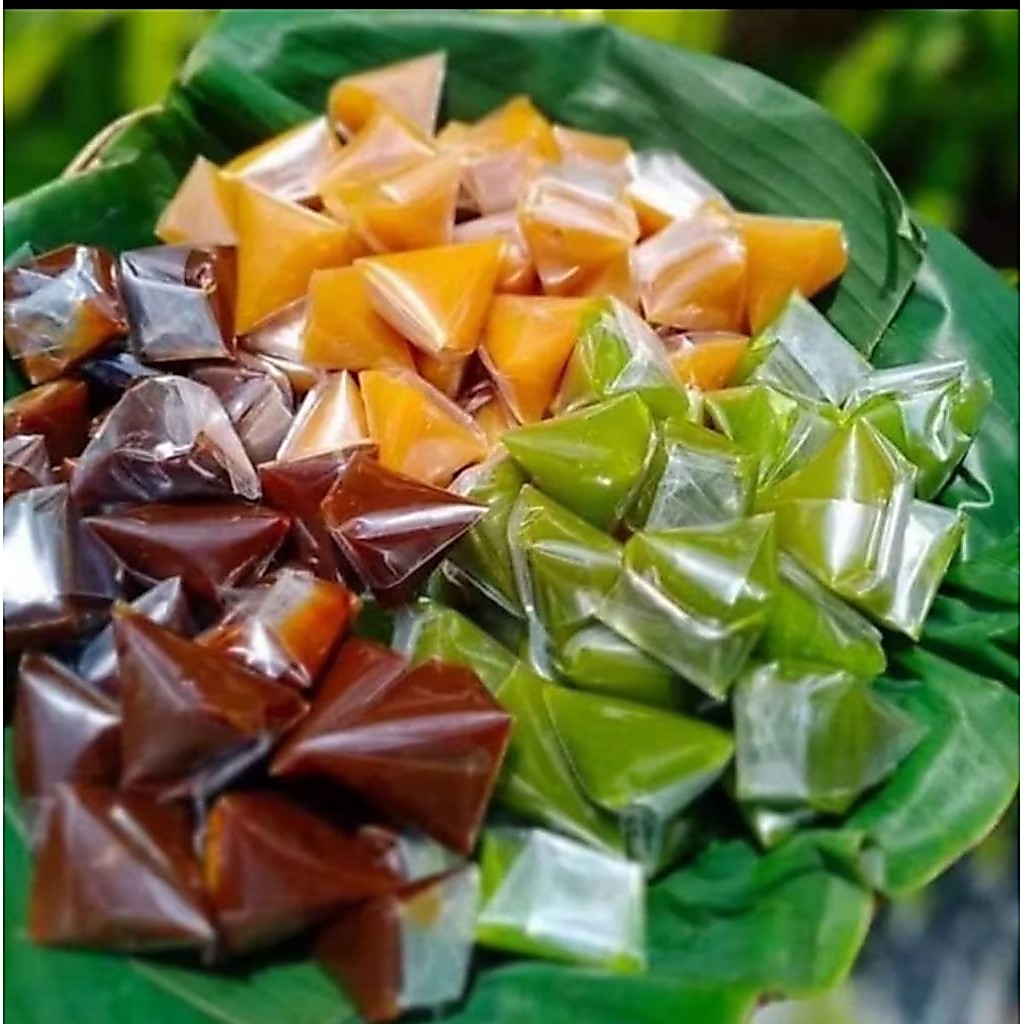 กาละแม(แม่ทิมพัทลุง)เจ้าอร่อย  สินค้าโอทอป#(ถุง500กรัม2ถุง )#(ถุง1กิโล) มี3รสชาติ ใบเตย ทุเรียน ดั้งเดิม ‼️พร้อมส่งจ้า
