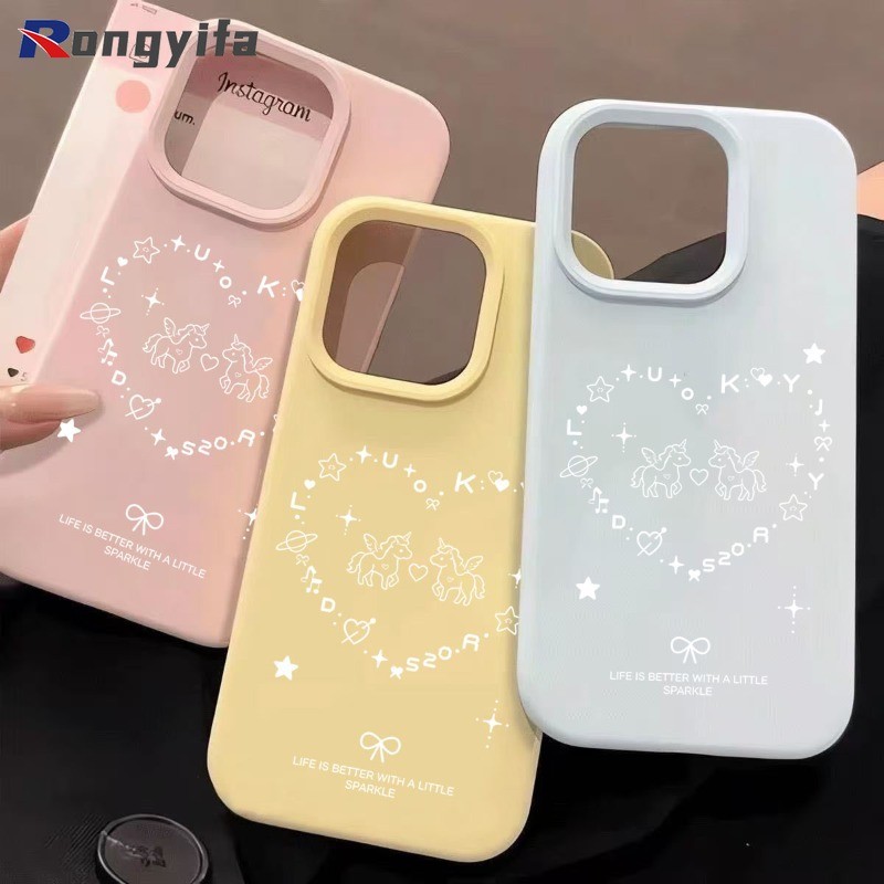 Elegant Unicorn สําหรับ Vivo Y600 Y500i Y500 Y300 Y300 + GT Y300i Y300C Y51 Y31D Pro Plus Y6 5G Cand