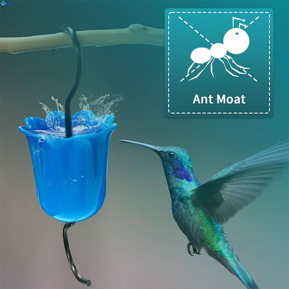 WELLNESSHAVEN 1/3 ชิ้น Ant Moat, ทําความสะอาดง่ายมัลติฟังก์ชั่น Anti-Ant Hook, Bird Feeder Hooks พร้