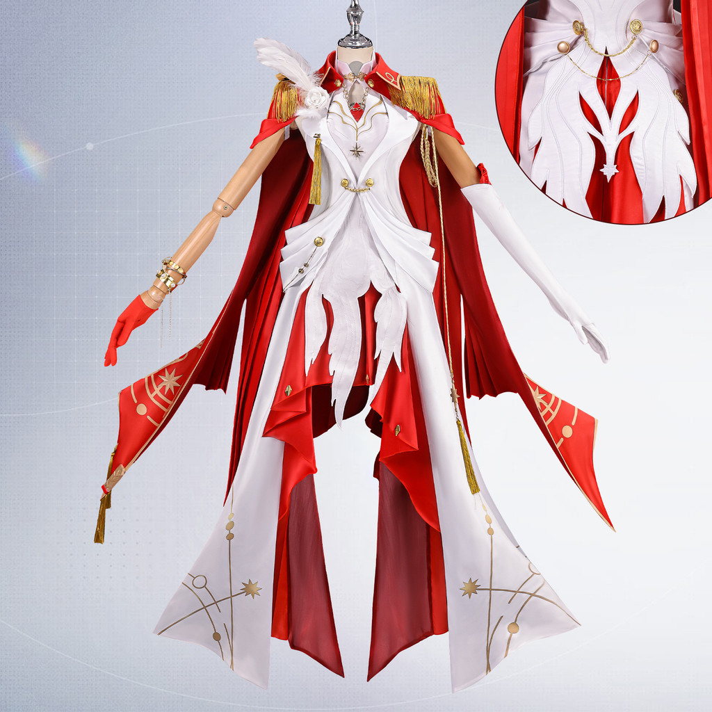 Honkai: คอสตูมคอสเพลย์ Star Rail Himeko – เวอร์ชัน Qixing / SP Himeko