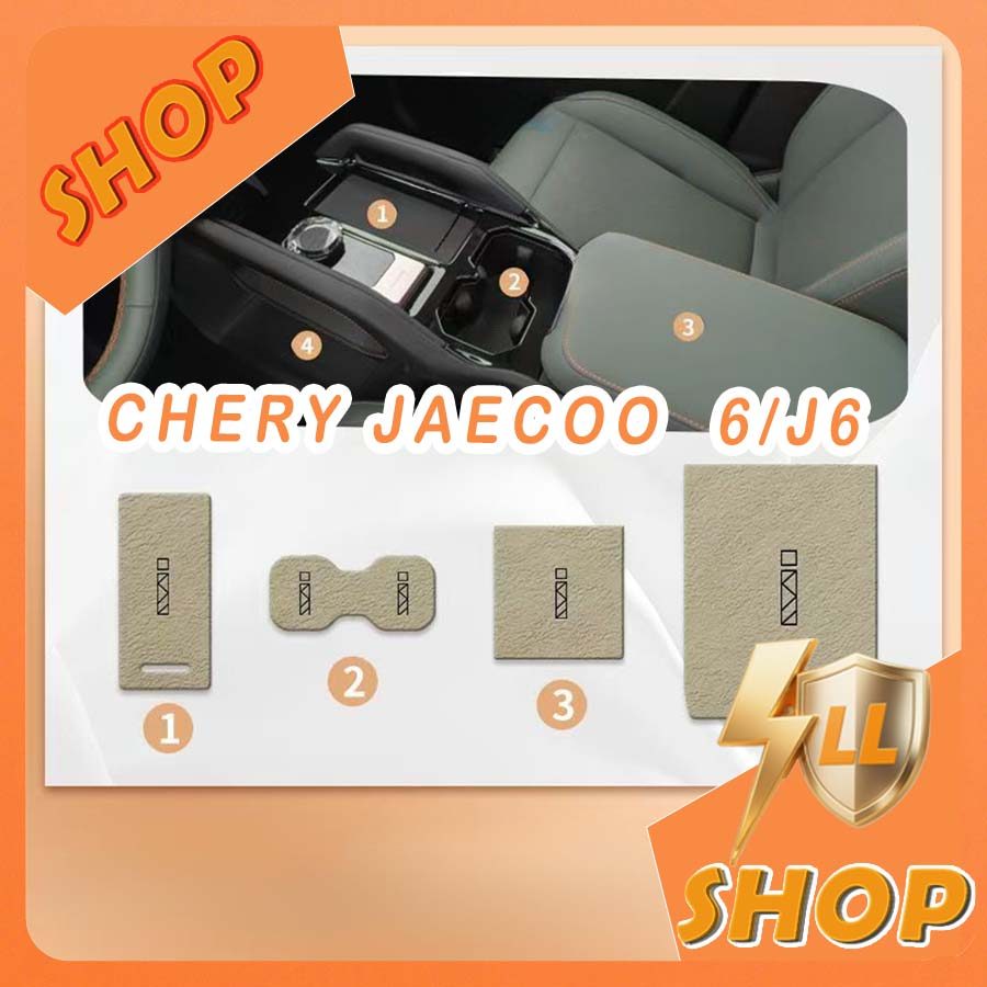 [READY] JAECOO 6 EV Door slot pad CHERY ICAR 03 Body kit jaecoo j6 Car decoration accessories Q4AO
