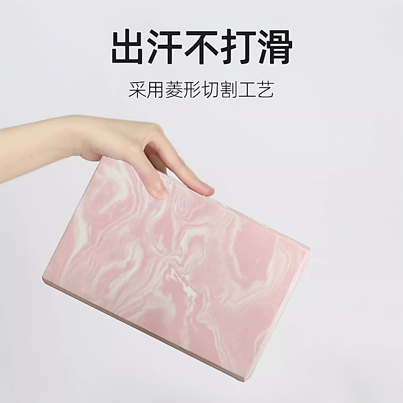 369eva Camouflage Yoga Brick 180g ความหนาแน่นสูงฝึกยืดอิฐเสริมเต้นรําขากดโฟมกันลื่น z6.7
