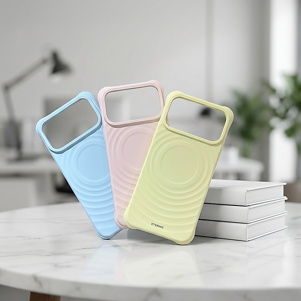 ICASE MKS | Ripple Case Premium Magsafe Strong Anti-Stain Casing IPhone 17 Pro Max