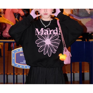 ❤️‍🔥 FLOWERMARDI / SWEATSHIRT RAGLAN FLOWERMARDI STONE EMBELL