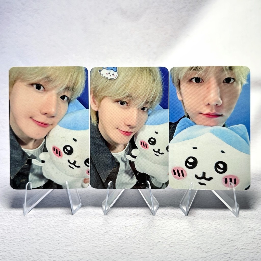 Bian Baekhyun Photocard Official MR Lucky Card EXO chikawa Eight Series