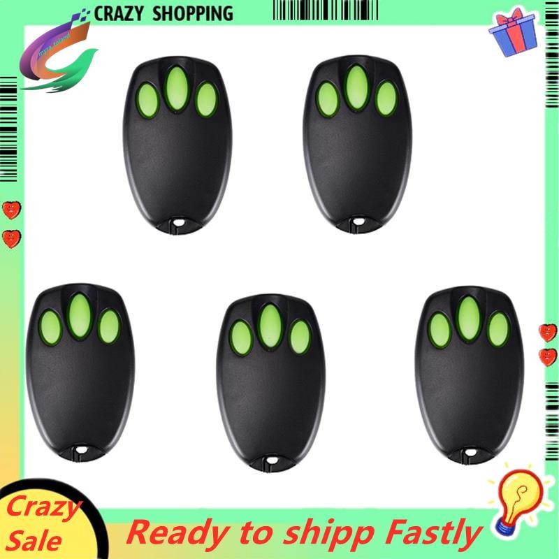 5PCS 433MHz เครื่องส่งสัญญาณโรงรถรีโมทคอนโทรลสําหรับ + C945 CM842 C940 C943 เปิด