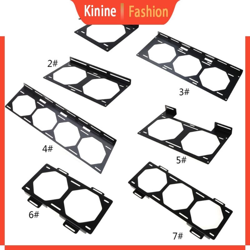 KIN 12 14 ซม.พัดลมยึดคอมพิวเตอร์ภายนอกสําหรับกรณีฮีทซิงค์ Gadget Accessor