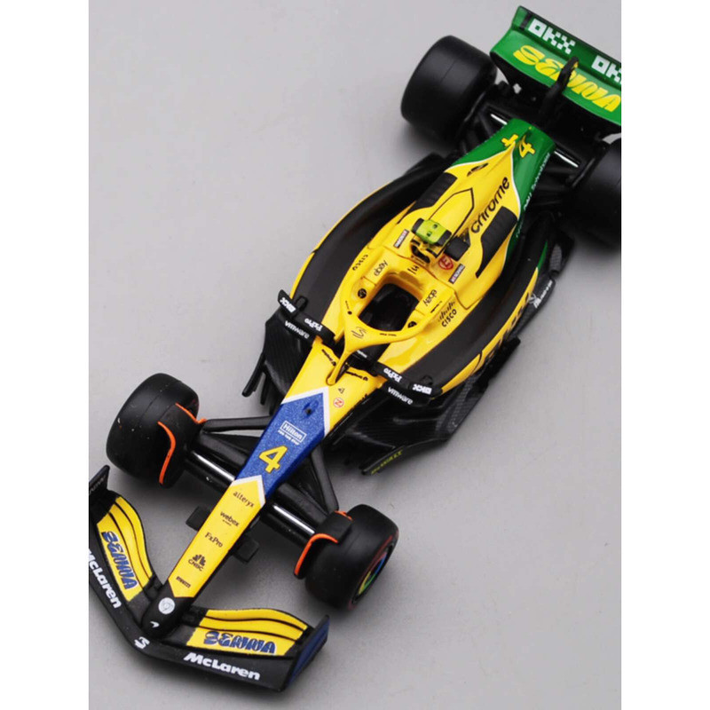 < Vivi Toys > Vivi Toys 1: 43 MCL38 Monaco Station Simulation F1 Racing Car Model No. การแข่งขันฤดูก