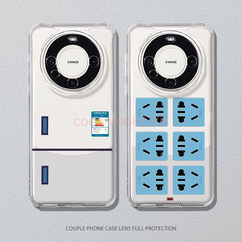 เคสโทรศัพท์ Vivo Y500 Y300 Pro y500 y300 ตู้เย็นสร้างสรรค์ Bull เคสใส