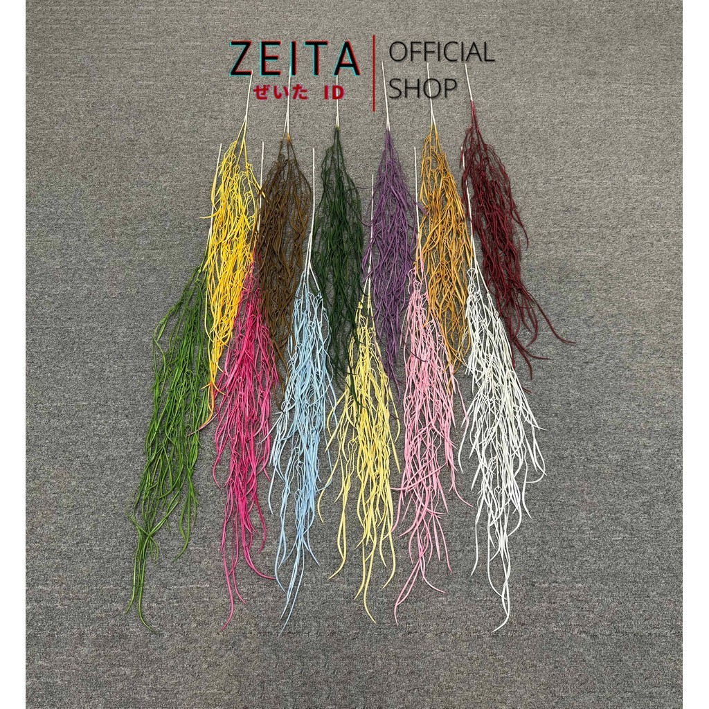 Zeita - C96 ORYZA ดอกไม้พลาสติก 100 ซม. ดอกไม้ศิลปะ ห้อง ตกแต่ง บ้าน สํานักงาน STUDIO