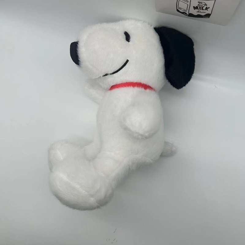น่ารัก 30 ซม.Cuddy Snoopy Plush ของเล่น Snoopy ตุ๊กตาตุ๊กตาของเล่นเด็ก Snoopy หมอนเกาหลีสไตล์ขี้เกียจของขวัญตกแต่งบ้านสําหรับสาว