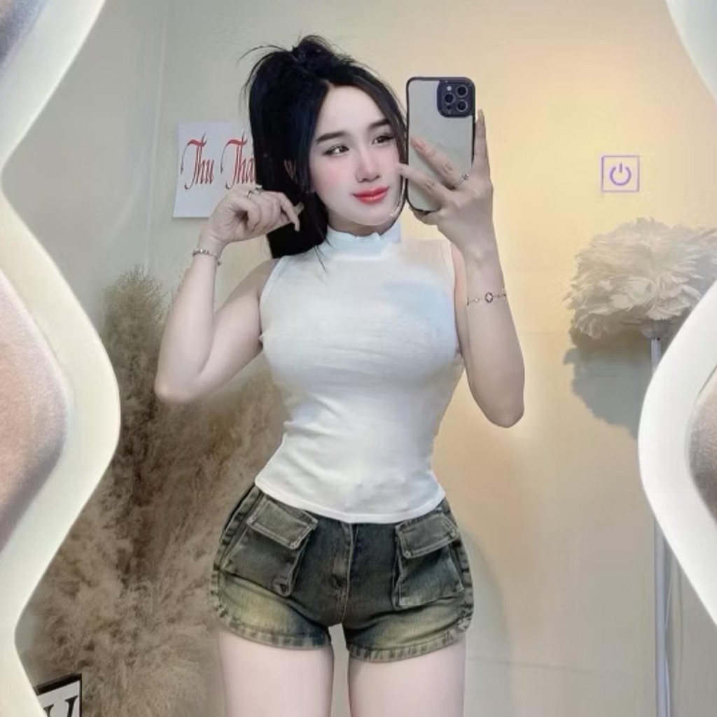 HT02 เสื้อกล้ามคอ 3P เสื้อกล้ามกอดตัวขนาดไม่เกิน 53kg