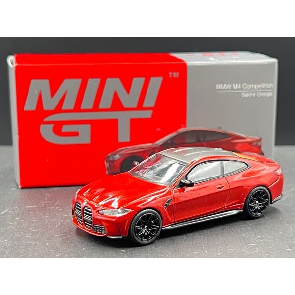 MINIGT BMW M4 Competition (G82) Sahkir Orange