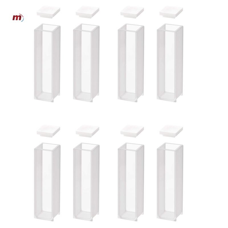 [frederica_montgomery.ph]Quartz Cuvette,Spectrophotometer Cuvettes ความยาวเส้นทาง 10 มม. ความสูง 45 
