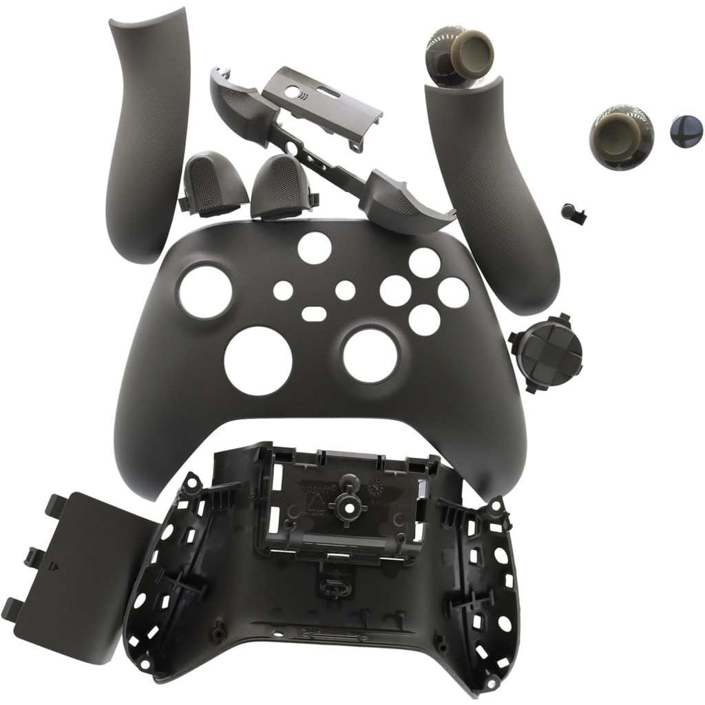 Deal4GO 14-in-1 ชุดเปลือกหอยพร้อมกันชน Trigger Thumbsticks เปลี่ยนซ่อมสําหรับ Xbox Series X|S คอนโทร
