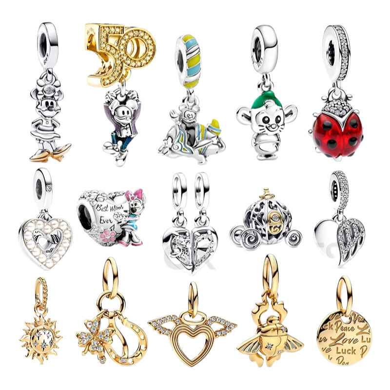 เครื่องประดับทำเอง[charm] สไตล์เจ้าหญิงซินเดอเรลลา ตุ๊กตาทองคำเหมือนมดสีทอง