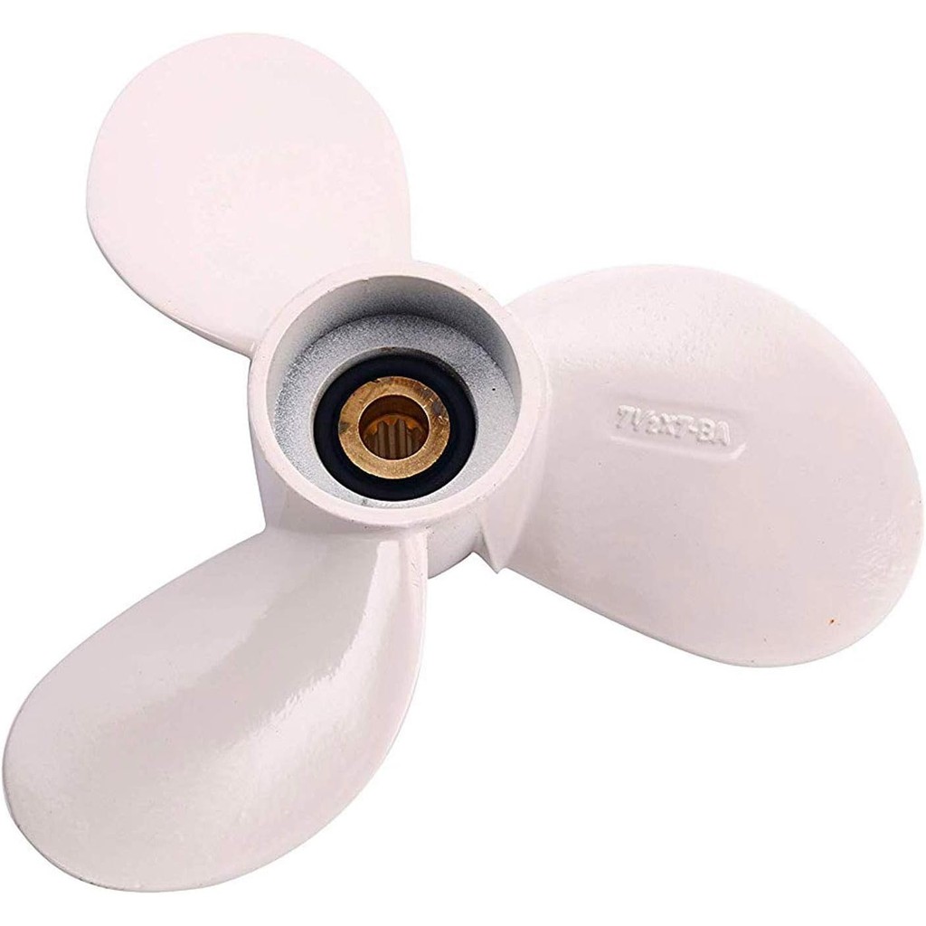 เรือเครื่องยนต์อลูมิเนียมใบพัด 7 1/2X7-BA สําหรับเรือเล็ก Yamaha F5A F6C ขนาด 4-6 HP