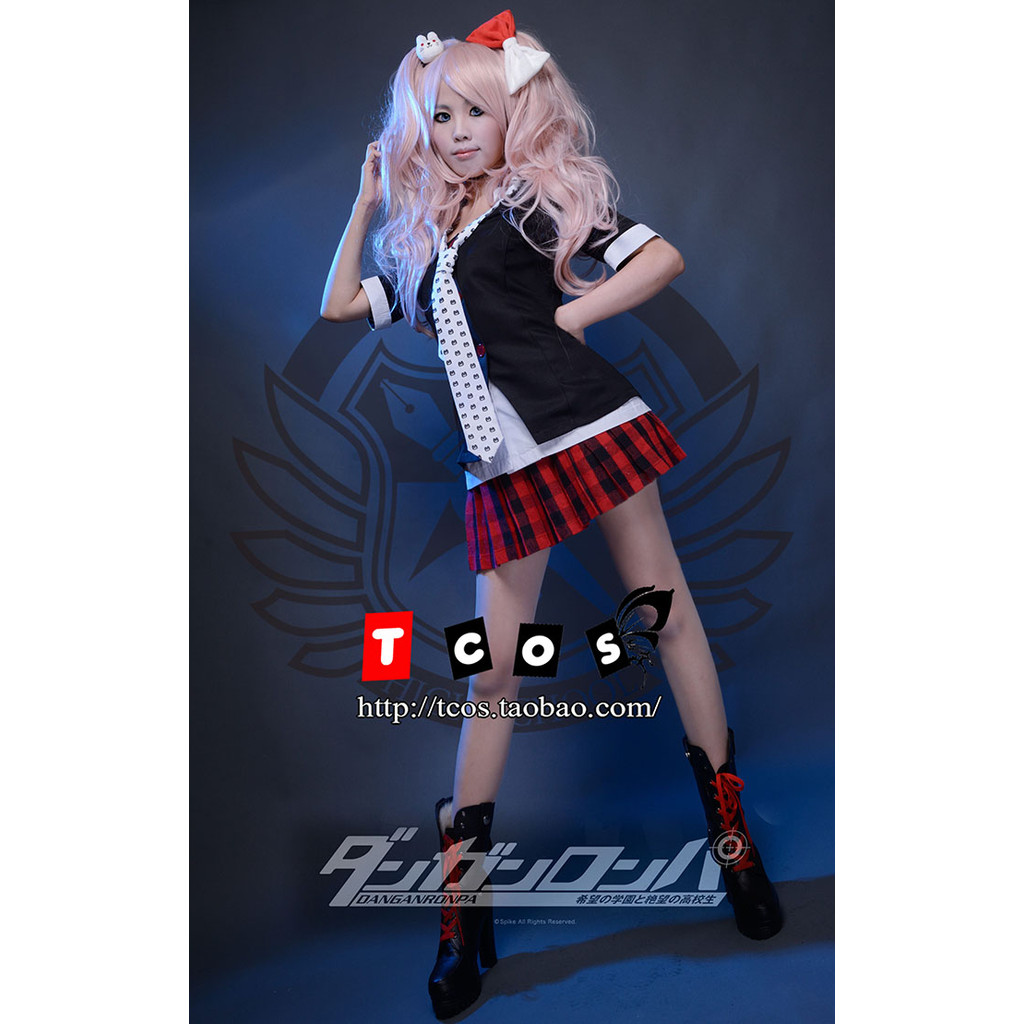 TCS Dangan Ronpa Enoshima Shield ชุดคอสเพลย์สำหรับหญิง
