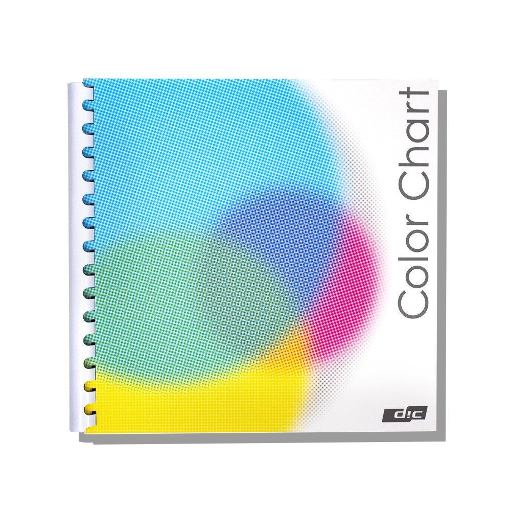 DIC Ink Paint การ์ดสีมาตรฐาน DIC Four Color Matching Manual CMYK Four Color Color Card 9.7